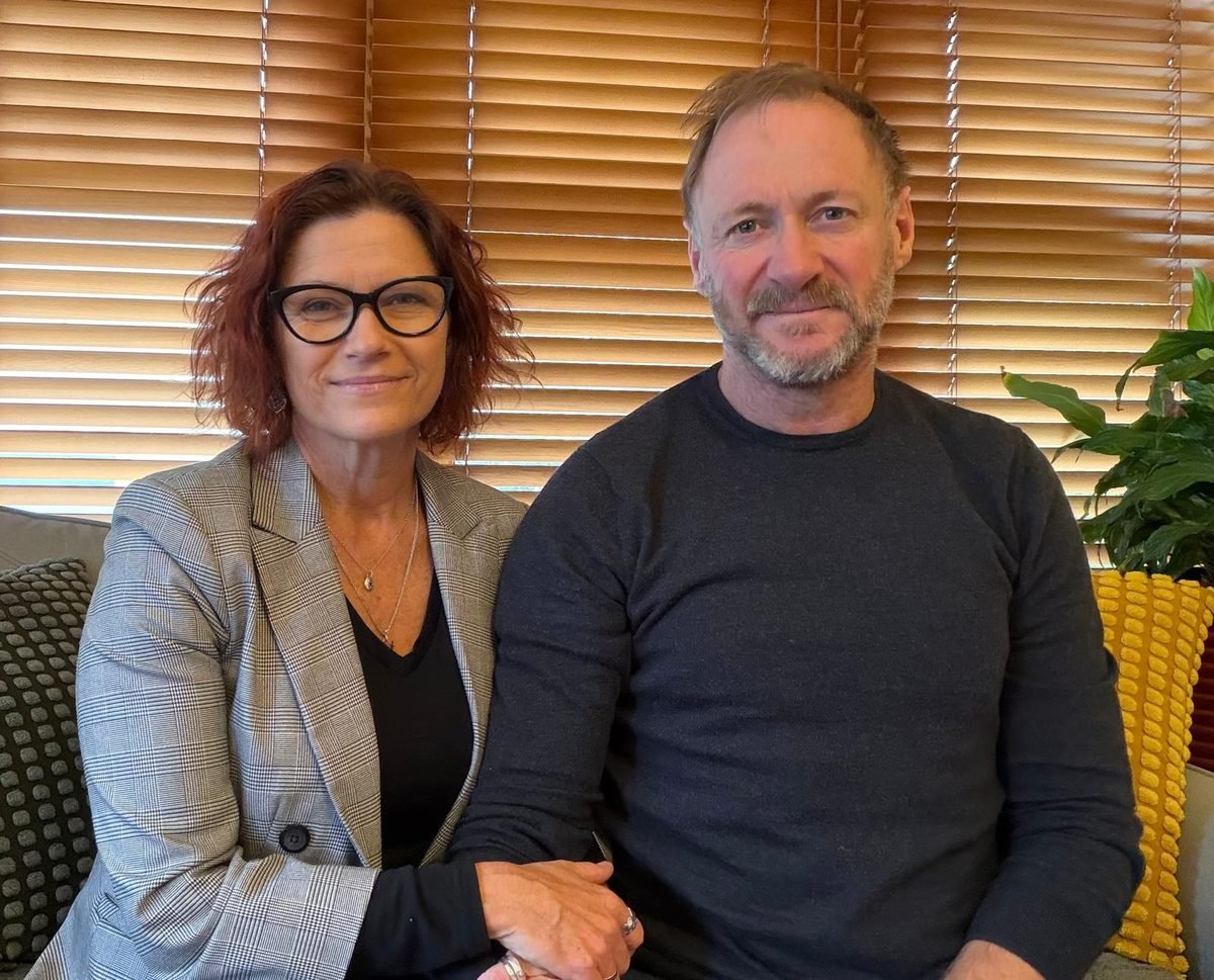 Frankie Latimer and Dr Colin Clarey
